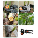Pruning Shears Scissor Grafting cutting Tool+2 Blade for Garden Fruit Tree