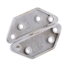 Heavy Duty 316 Stainless Steel Polished Cast Boat Hatch Locker Hinge with