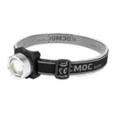 Outdoor Bright USB Rechargeable Front Headlight COB LED Headlamp Flashlight