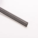 2 X Universal Frameless Vehicle Replacement Rubber Wiper Blade Refill 26" 6mm 3C