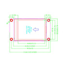 2.4" UART HMI 320x240 Touch Screen Resistant LCD Display Module For TFT Arduino