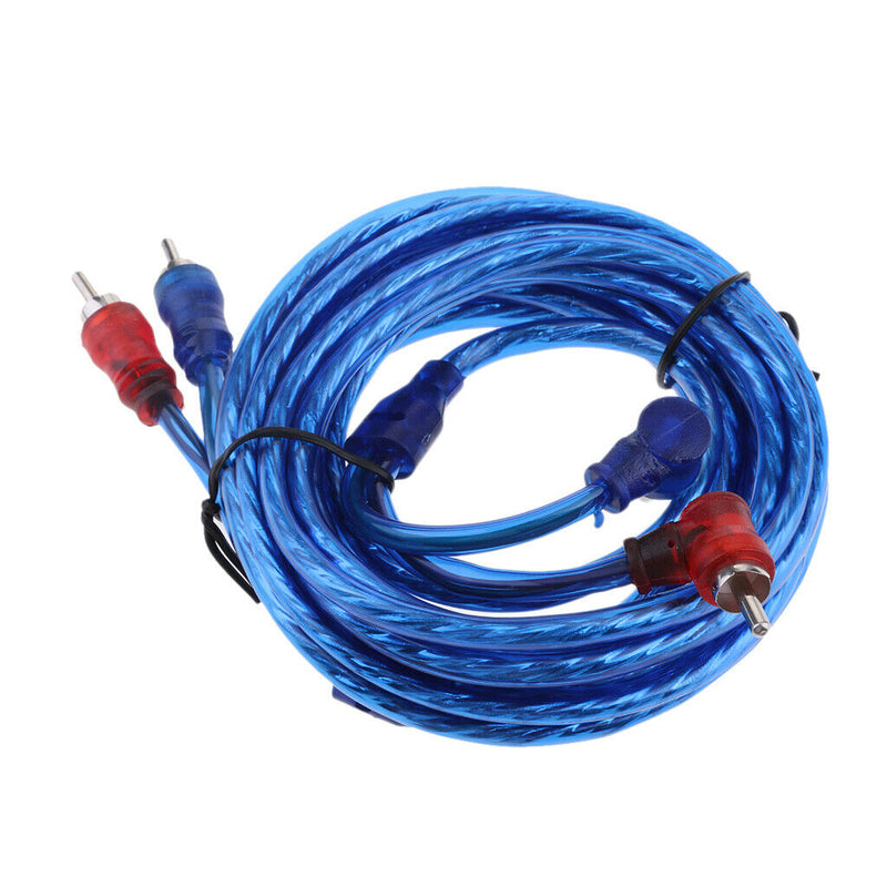 Car Stereo Videos Radios Cables 2-Male To 2-Male Audios Cables Connectors 4.5m