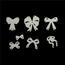 7pcs bow cutting dies stencil scrapbook album paper embossing craft diy M&O