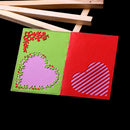 Hollow out heart Metal cutting dies stencil scrapbooking embossing album DIY SP