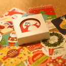 1 box 38X Diary Decor Envelope Sealing Holiday Gift Merry Christmas Sticke.ES