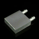 1 pc 40x40x12mm Aluminum Water Liquid Cooler Block Heatsink For PC CPU Ra D D9T9