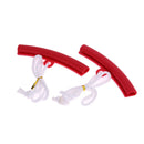 2pcs Motorcycle Saver Changing Tyre Tire Wheel Rim Edge Protectors (Red) A