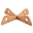 Bamboo Cross Tray Holder Pot Soup Bowl Mat Wood Bamboo Organizer Hot Pot PaS Hn