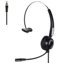 RJ9 Call Center Headphone Monaural Headphone Noise Reduction Headset Call H Q4C5