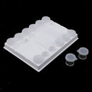 1 Set Painting Pallet Tray Plastic Art Palette for Acrylic / Oil / Watercolor