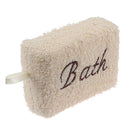 Bath Sponge Shower Rectangle Soft Natural Fiber Brush Clean Rich Foam Hands W BX