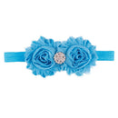 Sky Blue New Girls Headbands Flower Hair Accessories For Girls Infant Hair