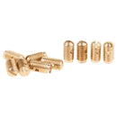 10pcs Saxophone Sax Screws for Alto/Tenor/Soprano Sax Replacement Parts