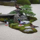 6 Packs Artificial Feathered Foam Doves, DIY Birds Crafts Ornament, for Home