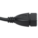 5X(Micro USB Host OTG Cable with Micro USB Power for Nexus 4 5 7 10 Galaxy I9L3)