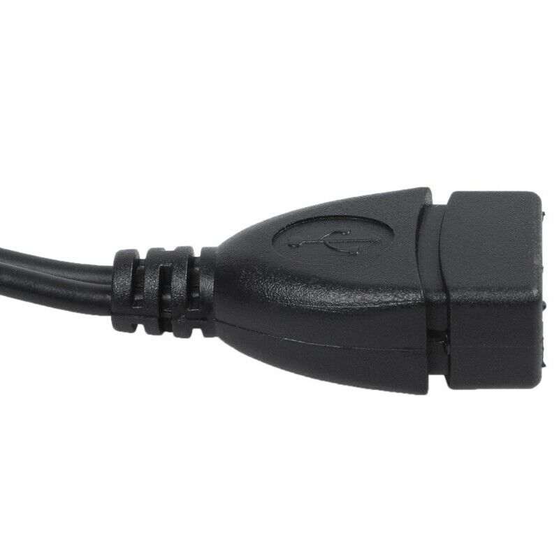 5X(Micro USB Host OTG Cable with Micro USB Power for Nexus 4 5 7 10 Galaxy I9L3)