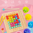 Parent-child Interaction Color Beads Elimination Hobby Funny 2 In 1 Portable