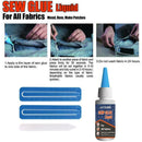 60ml Sew Glue Liquid Bonding Glue Repair For Clothes Denim Leather Fabric Favor