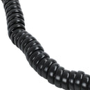 9.3" Black RJ9 Telephone Phone Modem Coil Line Cord Cable E3T4