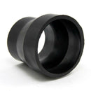 Black 2.5"- 3" Rubber Reducer Hose for Short RAM Cold Air Filter Pipe Tube