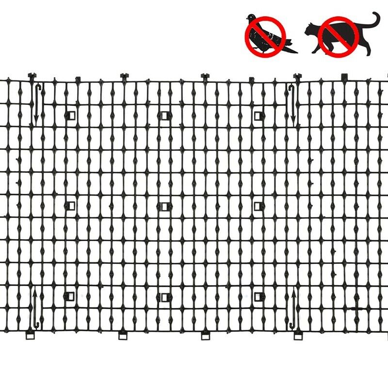 Garden Cat Scat Mat - Cats And Dogs Repellent Mat Plastic Spike-Keeping Cat P3Z5