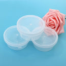 10/Set Round Deli Food Soup Storage Containers Reusable Clear Boxes w/ Lids VJL