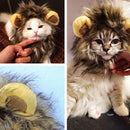 Creative Cute Pet Costume Lion Mane Wig Hat for Dog Cat Funny Dress Up FGD JBX