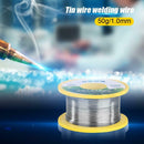 50g/roll Rosin Core Soldering Tin Wire Flux Reel Line Welding Wires (1.0mm) A