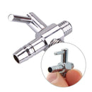 4Pcs Thread Stainless Steel Aquarium Air Flow Distributor Lever Control Valve t