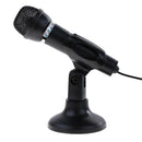 Flexible Neck 14cm Handheld Microphone w/ Holder Loudspeaker Megaphone