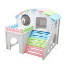 Hamster House Small Animal Hideout Mini Hut Hamster Cabin Cage