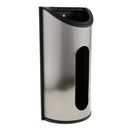 Stainless Steel Grocery Bag Recycling Storage Dispenser Wall Mounted