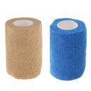2pcs Self Adhesive Elastic Bandage Tape Roll First Aid Treatment Gauze Wrap