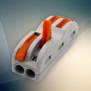 10X Wire Connector Mini Fast Universal Compact Wiring Connector Push-In Terminal