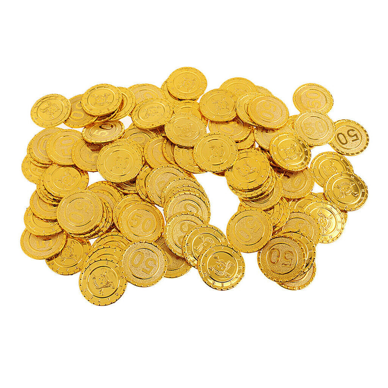 50x Pirate Coins Treasure