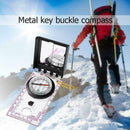 Outdoor Survival Camping Hiking Compass Tool With Mapping and Mirror UK Rul U0D8