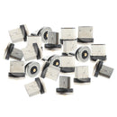 20 Pieces Micro USB  Tips Magnet for Cellphone Shaver Flashlight