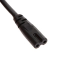 Premium 2-Prong AC Power Adapter Cord Cable Lead For Sony Playstation 4 PS4