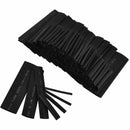 127Pcs Black Glue Weatherproof Heat Shrink Sleeving Tube Cable Assortment Kit