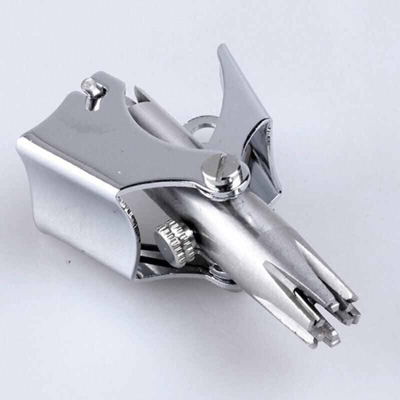 Mini Manual Nose Hair Removal Clipper Trimmer Shaving Tool Kit Stainless VJU