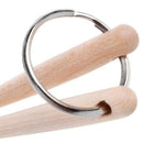 Mini Drum Sticks Keychain Wood Drumsticks Percussion Key Ring Chain Keyring