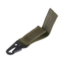 Webbing Buckle Tool Outdoor Camping D-carabiner Key Hook Hunting Army Green