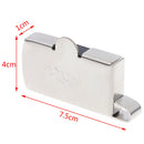 Universal magnet seam guide for domestic industrial sewing machine presser footL