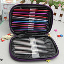 Crochet Hooks 22 in 1 Kit Crochet Tools Knit Needles Sewing Weaving Craft  DEA