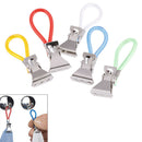 5pcs Towel Hanging Clips Hooks Loops Hand Towel Hangers Hanging Clothes P IO FT