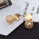 Fashion statement earrings ball Geometric earrings For Women Hanging Dangle F9X3