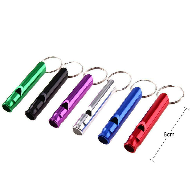 Portable Pet Dog Training Whistle Aluminum Puppy Stop Barking Sound Flute A