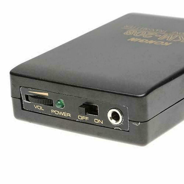 Lavalier Lapel Collar Clip-on FM Wireless Microphone System Mic Amplifier P5L4