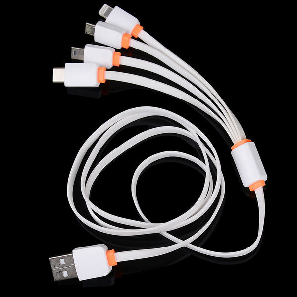 New universal 4 in 1 USB cable multi charger line for mobile phone ï¼D
