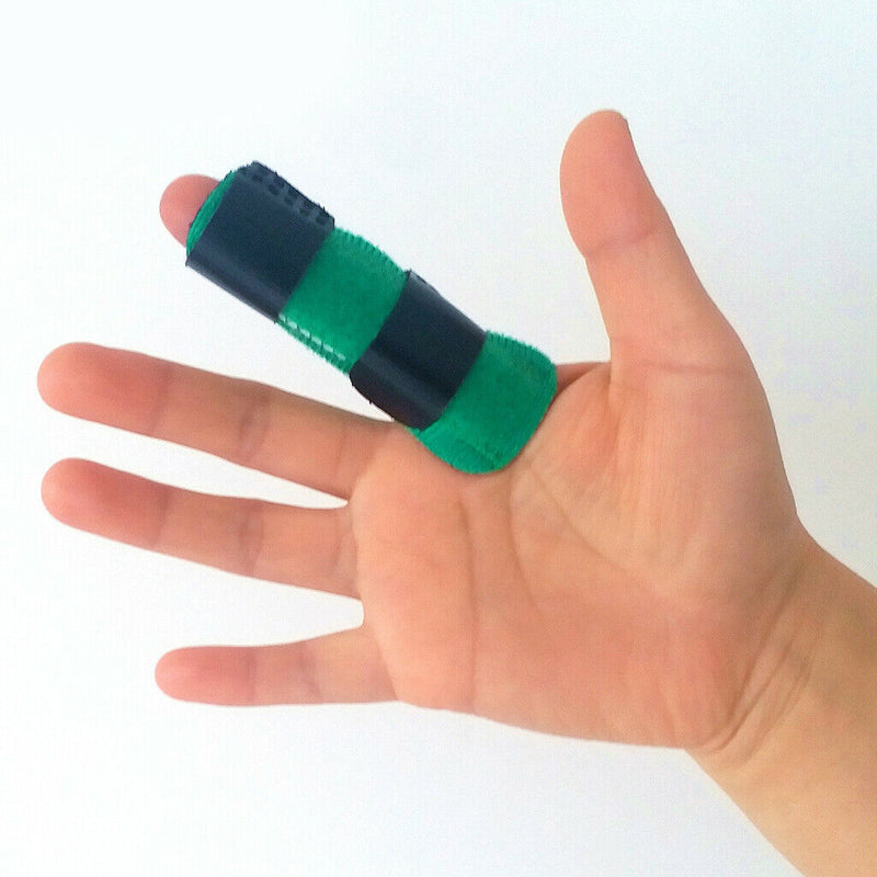 Soft Trigger Finger Splint Straighten Bent Thumbs Splint Pain Relief Green